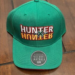 Hunter X Hunter Red and Green Snapback Hat